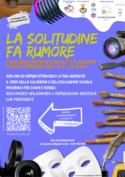La solitudine fa rumore: concorso artistico per giovani di età compresa tra i 15 e i 25 anni La solitudine fa rumore: concorso artistico per giovani di età compresa tra i 15 e i 25 anni